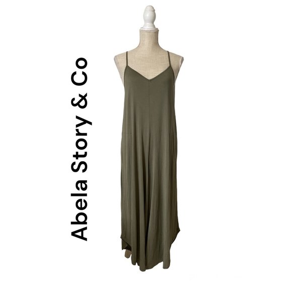 Abela Story & Co Pants - Abela Story & Co Everyday Dream Wide Leg Jumpsuit